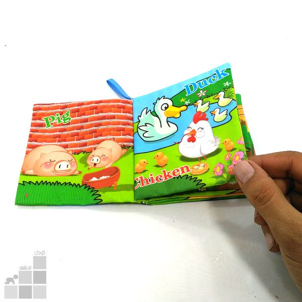 کتاب پارچه ای کودک : حیوانات